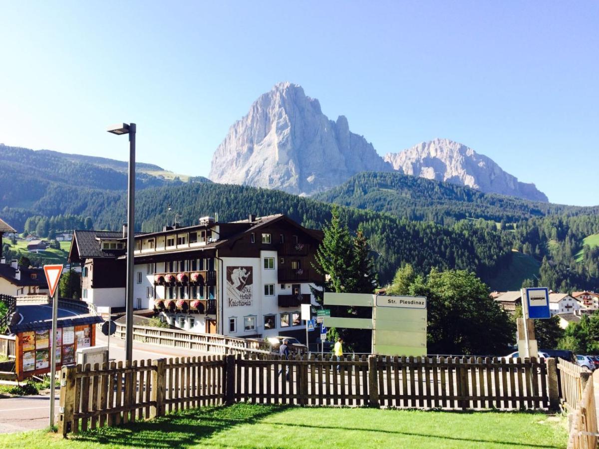 Ferienwohnung La Terrazza Gardenese Santa Cristina Val Gardena Exterior foto